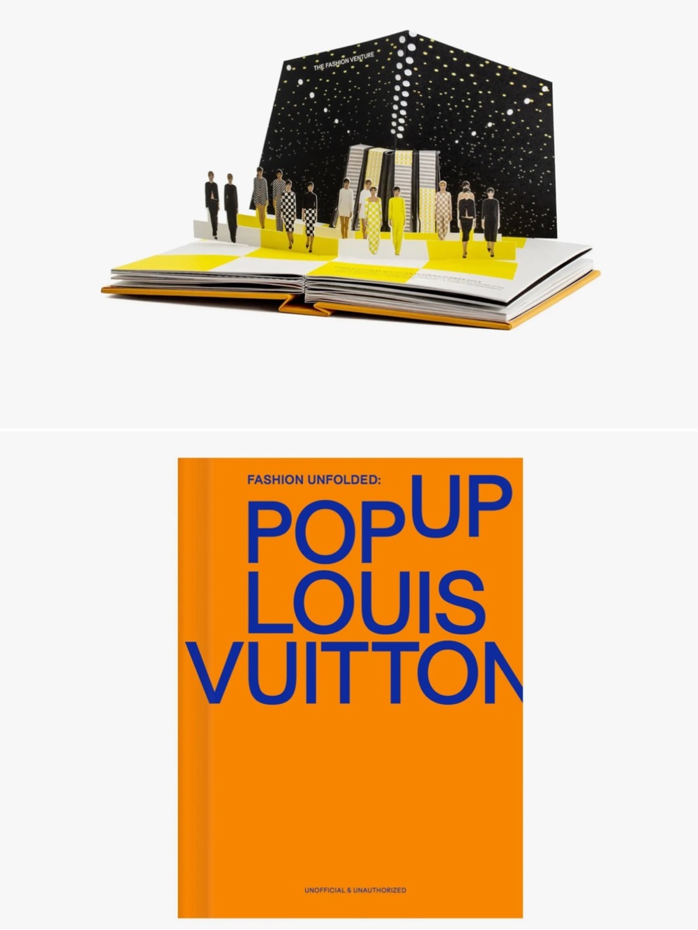 Pop Up Louis Vuitton Orange & Blue Fashion Book - Picture 10 of 10